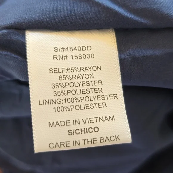 Love tree navy dress - Picture 7 of 7